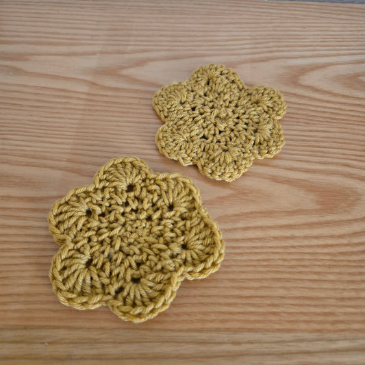 Flower Coasters (Set of 2)