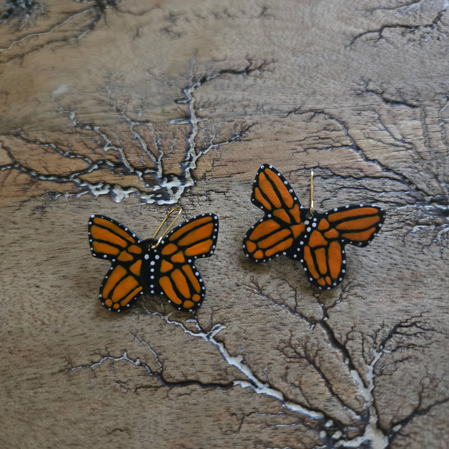 Monarch Butterfly Earrings